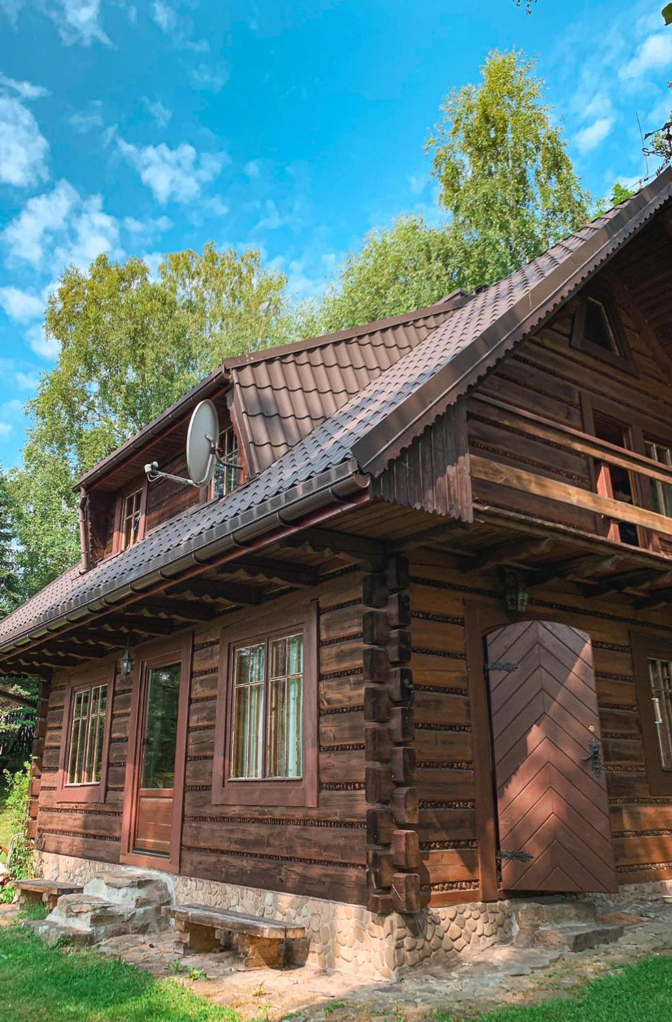 Willa Lesna Międzybrodzie Bialskie Exteriér fotografie